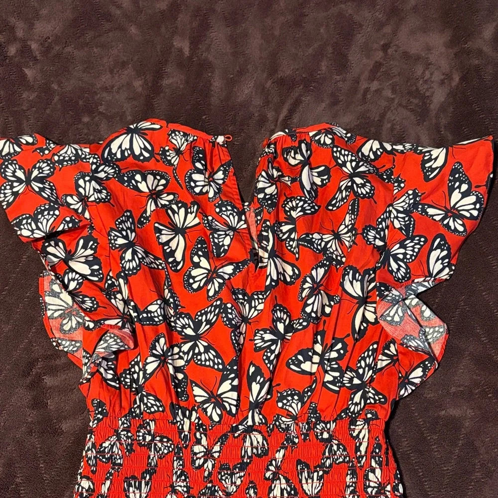 Kate Spade Butterfly 🦋 Print Blake Dress - Picture 3 of 7